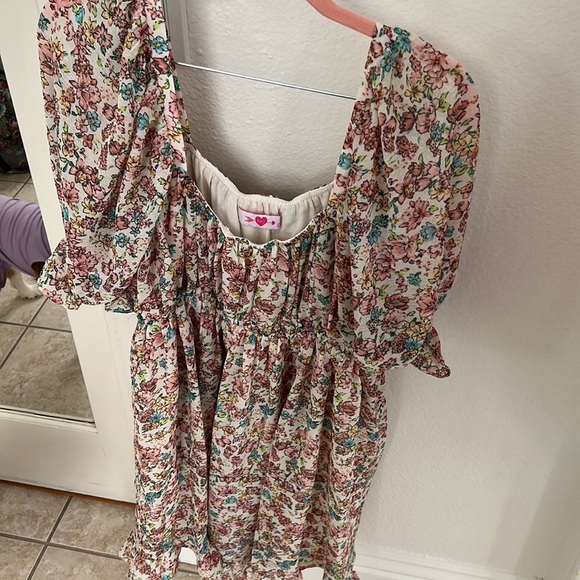 NEW Buddy Love Floral Puff Dress - Picture 7 of 10